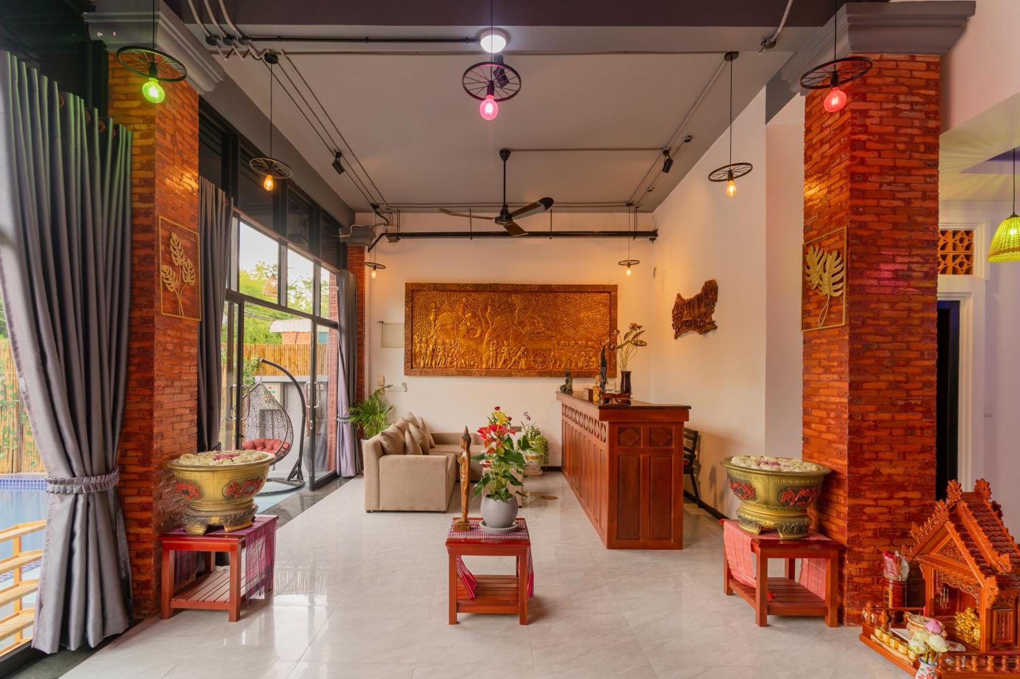 Angkor Rithy Boutique Hotel Sziemreap Kültér fotó